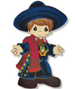 0311 *Charros JUMBO* (90 cm.) INDIVIDUAL.