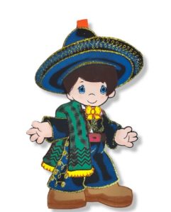 0312 *Charros MEDIANOS* (50 cm.) INDIVIDUAL.