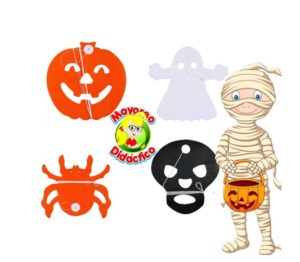 0007 *Guirnalda de Papel DIA DE MUERTOS* (3 mts.) 5 Diferentes. - Imagen 2