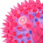 0357 *Pelota Led d/Texturas Rígidas Chillona y c/Liga* (8 cm.) 4 BI-TONO - Imagen 4