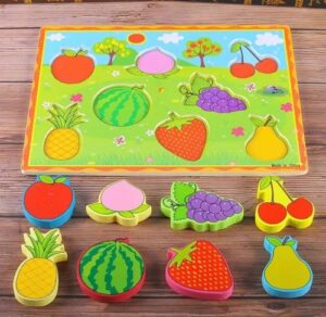 0065 *Rompecabezas d/Madera Piezas GRUESAS* (30x22.5 cm.) 15 Dif. - Imagen 2