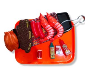 14F17 *Barbecue Grill Set* (20x27 cm.) 12 Pcs. - Imagen 2