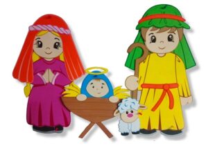 0403 *Nacimiento 3 Piezas* (80x50 cm.) - Imagen 2