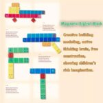 1774 *Regleta Magnética p/Jugar en Tableros* (22x26 cm.) 18 Tableros +40 Number Blocks. - Imagen 3