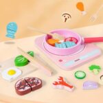 2124 *Juego de Cocina de Madera* (24x18x12 cm.) 17 Pcs. - Imagen 3