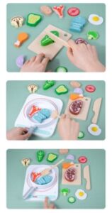 2134 *Juego de Cocina de Madera* (24x18x12 cm.) 17 Pcs. - Imagen 2