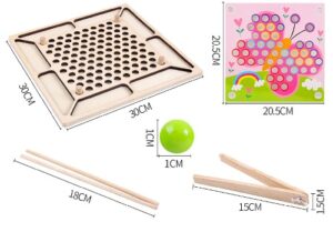 2164 *Tablero de Motricidad Fina 10 en 1* (30x30 cm.) 22 Pcs. - Imagen 5