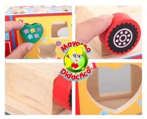 2194 *BUS GEOMÉTRICO DE ENSARTE* (23.5x15 cm.) 12 Pcs. - Imagen 4