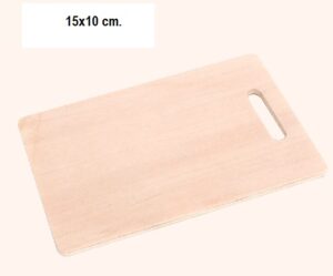 2204 *Frutas y Verduras de Madera con Velcro p/Cortar en Estuche Plástico* (16x12 cm.) 9 Pcs. - Imagen 6