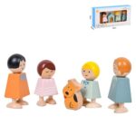 2384 *Familia de Madera* (25x12 cm.) 5 Pcs. - Imagen 4