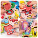 2934 *Tablero de Aprendizaje; Pesca, Transportes, Animales, Números y Profesiones* (45x20 cm.) - Imagen 3