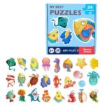 2954 *Caja c/24 Rompecabezas de 2 Pcs.* (20.5x20.5 cm.) 4 Diferentes. - Imagen 5