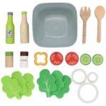 2974 *Juego d/Ensalada en Madera* (18x18.5 cm.) Tazón +25 Pcs. - Imagen 4