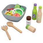 2974 *Juego d/Ensalada en Madera* (18x18.5 cm.) Tazón +25 Pcs. - Imagen 6