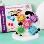 3554 *Vaquita Geométrica c/Engranes* (24x18 cm.) - Imagen 3