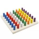 3564 *Tablero Cilíndrico de 7 Filas* (21.5x21.5 cm.) 50 Pcs. - Imagen 3