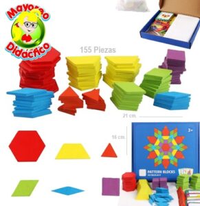 3604 *BLOCKS DE PATRONES Geométricos* (21x16 cm.) 155 Pcs. - Imagen 2