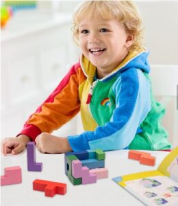 3624 *Cubo Mágico de Madera* (21x19 cm.)