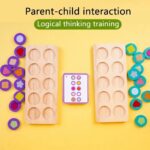 3724 *Tablero Cognitivo de 10* (20x8.2 cm.) 2 Tableros+20 Fichas+25 Tarjetas +Reloj y Plumón. - Imagen 4