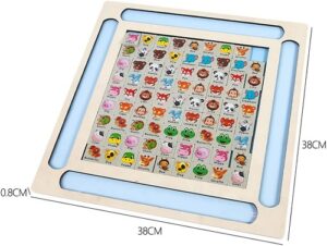 3744 *Tablero de Pares* (38x38 cm.) 1 Tablero + 80 Fichas. - Imagen 4