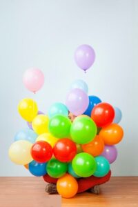 1593 *Globo Latex d/Colores o Feliz Cumpleaños* 100 Pcs. - Imagen 2