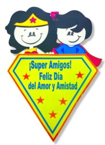 0407 *¡Super Amigos!* (50 x 35 cm.) INDIVIDUAL. - Imagen 2