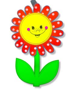 4189 *Flor Pequitas en Foamy* (50 cm.)