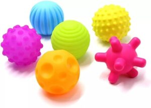 4190 *SET de Pelotas Sensoriales* (20x25 cm.) 6 Pcs. - Imagen 3