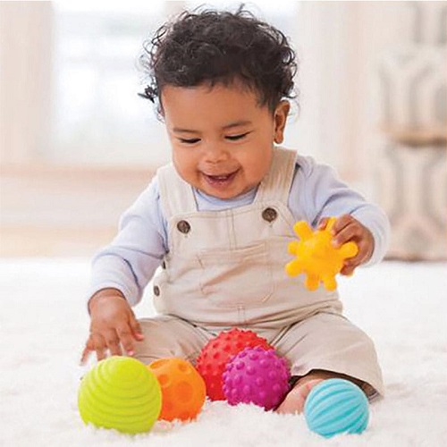 4190 4190 *SET de Pelotas Sensoriales* (20x25 cm.) 6 Pcs. - Imagen 1