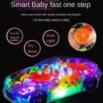 4734 *Coche de Carreras Led Transparente* (20x8x5 cm.) INDIVIDUAL - Imagen 6