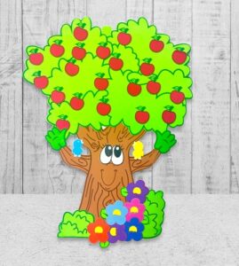 0016 *Árbol Primaveral* (55x75 cm.) INDIVIDUAL.