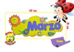 0145 *Letrero MARZO en FOAMY * (60x20 cm.) - Imagen 2