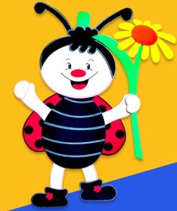 0183 *Catarina c/Flor* (50 cm.) - Imagen 2