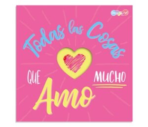 2150 *COSAS QUE AMO MUCHO/PIENSA FUERA DE LA CAJA Libro d/Lectura* (17x17 cm.) 256 Pág.