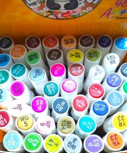 2351 *Marcadores Acrílicos Doble Punta* (9.5x17 cm.) 48 Pcs. - Imagen 2