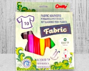 2375 *Marcadores p/TEXTILES* (16x19 cm.) 10 Pcs. - Imagen 2
