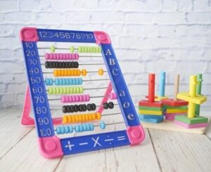 2892 *Ábaco Plástico de 10 Líneas T-CHICO* (13x18 cm.) INDIVIDUAL.