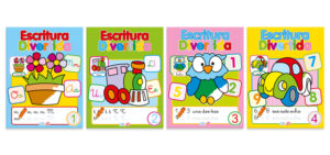 3232 *Escritura Divertida Cuaderno d/Ejercicios* (21x27 cm.) 32 Pág. 4 Diferentes. - Imagen 3