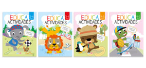 3249 *Educa Actividades Cuaderno d/Ejercicios* (21x27 cm.) 24 Pág. 4 Diferentes. - Imagen 2
