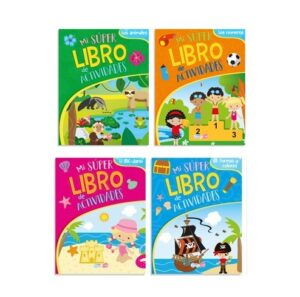 3584 *Súper Libro de Actividades I* (21x27 cm.) 24 Pág. 4 Diferentes.