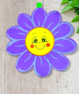 4191 *Flor Alegre* (50 cm.) INDIVIDUAL. 6 Colores Diferentes. - Imagen 2