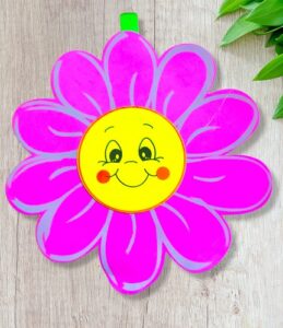 4191 *Flor Alegre* (50 cm.) INDIVIDUAL. 6 Colores Diferentes. - Imagen 4