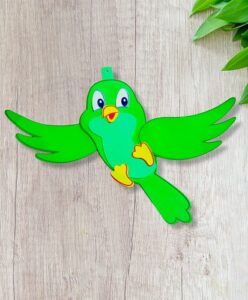 4192 *Pájaro Primavera* (50 cm.) INDIVIDUAL. 5 Colores Diferentes.