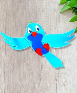 4192 *Pájaro Primavera* (50 cm.) INDIVIDUAL. 5 Colores Diferentes. - Imagen 4