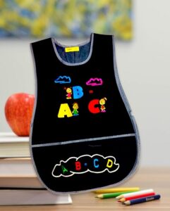 7317 *Mandil d/Mezclilla BORDADO p/Maestras* (45x75 cm.) Unitalla. 9 Diferentes. - Imagen 4