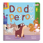 0143 *DÍA DE PERROS Libro d/Cartón c/Pasta Acolchada* (18x18 cm.) 24 Pág.