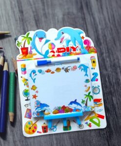 J415 *Mini Pintaron* (21x27 cm.) Pintaron d/15 cm. +1 Plumón c/Borrador y Base. - Imagen 2