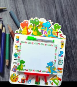 J415 *Mini Pintaron* (21x27 cm.) Pintaron d/15 cm. +1 Plumón c/Borrador y Base.