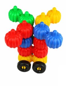 0820 *CALABACITAS CON RUEDAS en Bolsa* (28.80x29 cm.) 45 Pcs. Aprox. - Imagen 4