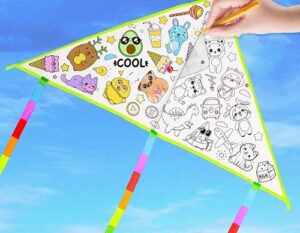 4211 *Papalote p/Iluminar c/Acuarelas y Pincel* (80x50 cm.) 4 Diferentes - Imagen 4